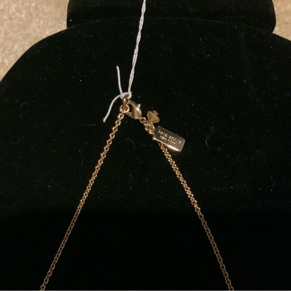 Kate Spade Pink Bow Necklace NWT - Picture 3 of 4